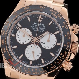 0 0 0 0 0 0 RLDFR-126525-101W QF 904L Steel Le Mans Daytona 126525LN RG/CER/RG Black Sticks 4132 Superclone - 72 Hours Power Reserve Movement / Extra Weighted