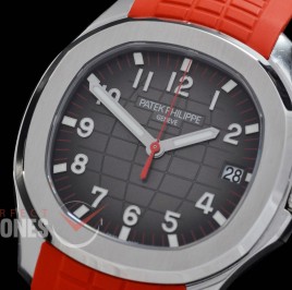 0 0 PPAQ-5168-015 DDF Aquanaut 5168 Singapore Special Edition 42mm SS/RU Grey Asian Clone Calibre 330SC