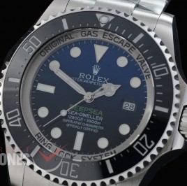 0 0 0 0 0 0 0 0 0 0 RLSD00822 QF 44mm Deepsea 136660 SS/SS Black/Blue DD 3235 72 Hrs Reserve - Free Sprung Movement