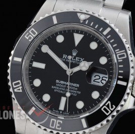 0 0 0 0 0 0 0 0 RLS-41-0081 QF 904L Steel 2020 41mm Submariner 126610LN SS/SS Black DD 3235 72 Hrs Reserve - Free Sprung Movement 