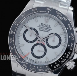 0 0 0 0 0 0 0 RLDS-126500-011 UFO-F 904L Steel Daytona 126500LN SS/SS White Sticks 4131 1-1 Free Sprung Balance Superclone - 72 Hours Power Reserve Movement 