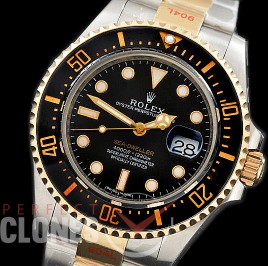 0 0 0 0 0 0 RLSD00975 GMF 2019 43mm Sea Dweller 4000 126603 SS/YG Black VR 3235 904L Steel