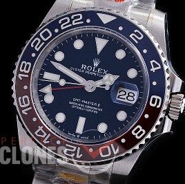0 0 0 0 0 RLGS00814 NF V2 904L Steel 116710BLRO CHS SS/SS Pepsi GMT Blue SA3285 - Special Offer 