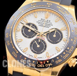 0 0 0 RLDF-4130-209R Gold-F 904L Steel Daytona 116518LN YG/CER/RU Meteorite Sticks 4130 Superclone - 72 Hours Power Reserve Movement / New Age Thick Nano-Plated