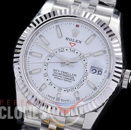 0 0 0 0 RSKDS00011J ZF 904L Steel 336934 SkyDweller SS/SS White Sticks ZF 9002 - 72 Hours Reserve Movement 