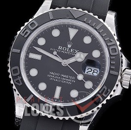 RYM-42-017W XF/VSF 904 Steel 2019 Yachtmaster 42 226659 Men Oysterflex CER/SS/RU Black VSF 3235 - Extra Weighted