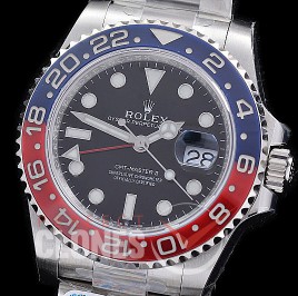 0 0 0 0 0 0 0 RLGS00973 C-PLus 904L Steel GMT 126710BLRO Pepsi SS/SS/Oyster Black 3285 CHS