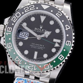 0 0 0 0 0 0 0 RLGS00977J C-PLus 904L Steel Lefty GMT 126720VTNR Sprite SS/SS/Jubilee Black 3285 CHS