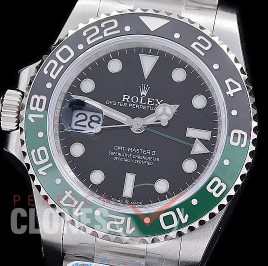 0 0 0 0 0 0 0 RLGS00977 C-PLus 904L Steel Lefty GMT 126720VTNR Sprite SS/SS/Oyster Black 3285 CHS