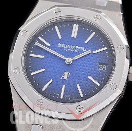 0 0 0 AP15202-706 ZF Royal Oak Jumbo Automatic 15202IP TI/TI Flamed Blue Asian Clone Calibre 2121 