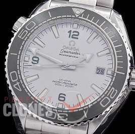 0 0 0 0 0 OMCPO435-024S M+S-F Seamaster Planet Ocean 43.5mm White/Green SS/SS Calibre 8900 Superclone - 72 Hours Reserve 