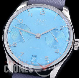 0 0 0 0 0 0 IWP7D00013 APS-F Portugieser Automatic 42 7 Days IW501708 SS/LE Light Blue A-52011