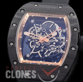 0 0 0 0 RM055-01-033 ZF RM055 Bubba Watson NTPT Limited Edition FC/RU Skeleton Seiko NH05A Mod