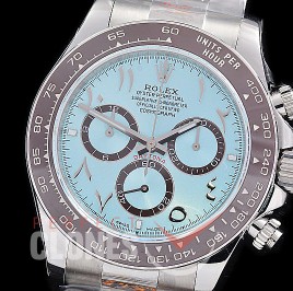 0 0 0 0 RLDS-126506-103W QF 904L Steel Daytona 126506 SS/SS Ice Blue Arabic 4131 Superclone - 72 Hours Power Reserve Movement / Power Reserve Movement / Extra Weighted