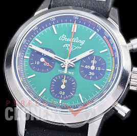 BLTT-101L Top Time Deus Chronograph Limited EditionSS/SS White Sticks Asia 7750 