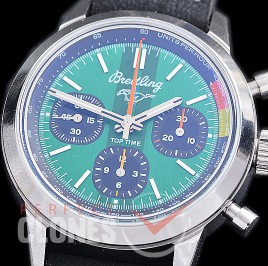 BLTT-152L Top Time B01 Ford Mustang Chronograph Limited Edition SS/SS GreenSticks Asia 7750 