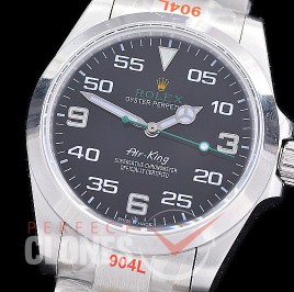 RLAK00121 NF 904L Steel Airking 126900 SS/SS Black A-2813 - Special Offer