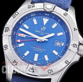0 0 0 0 0 0 BLSA-44-103N ANF/OXF Avenger Automatic GMT 44mm SS/NY BlueSticks Asia 2836