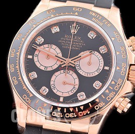 0 0 0 0 0 0 RLDFR-126515-112RW QF 904L Steel Daytona 126515LN RG/CER/RU Black Diamonds 4130 Superclone - 72 Hours Power Reserve Movement / Extra Weighted
