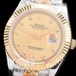 R41DJT-225 NF 904 Steel 126333 SS/YG Fluted/Jubilee Gold Diamonds A-2813 - Special Offer 