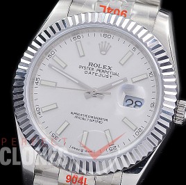 R41DJS-201 NF 904 Steel 126334 SS/SS Fluted/Jubilee Silver Sticks A-2813 - Special Offer 
