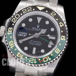 0 0 0 0 0 0 RLGS00807 NF 904 Steel "Sprite" Lefty GMT 126720VTNR SS/SS Black A-2813 - Special Offer 