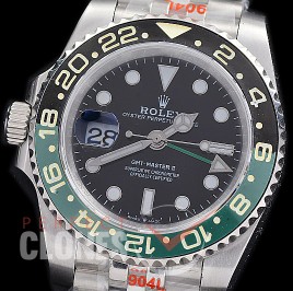 0 0 0 0 0 0 RLGS00807J NF 904 Steel "Sprite" Lefty GMT 126720VTNR SS/SS Black A-2813 - Special Offer 