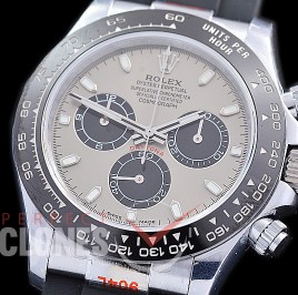 0 0 0 0 0 0 RLDS-4130-858RW QF V11 904L Steel Daytona 116519LN SS/CER/RU Dark Rhodium Grey Sticks 4130 Superclone - 72 Hours Power Reserve Movement / Extra Weighted