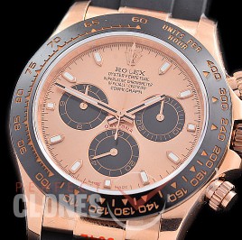 0 0 0 0 0 0 RLDFR-4130-855RW QF V11 904L Steel Daytona 116515LN RG/CER/RU Rose Gold Sticks 4130 Superclone - 72 Hours Power Reserve Movement / Extra Weighted 