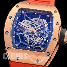 0 0 0 0 0 0 RM035-02-056 KVF RM035 Americas Toro Rose Gold Limited Edition CER/RU Skeleton Asian Clone Calibre RMUL-1 - 55 Hrs Power Reserve 