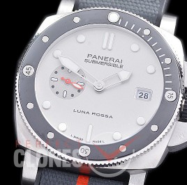 0 0 0 0 0 PN1681AA01 XF/VSF Pam 1681 AA Series Luna Rossa Limited Edition Luminor Submersible SS/NY White VS P900 