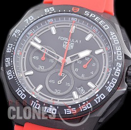 0 0 0 0 0 0 0 TGF1-ORRB-00111R Oracle Red Bull Racing Special Ed Chronograph PVD/RU Black/Red OS 20 Qtz