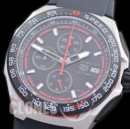 0 0 0 0 0 0 0 TGF1-ORRB-00106R Oracle Red Bull Racing Special Ed Chronograph SS/RU Black OS 20 QtzQtz