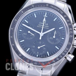 0 0 0 OMSP00310 OMF Speedmaster Moon Watch Limited Ed SS/SS Black Venus 75 H/W 