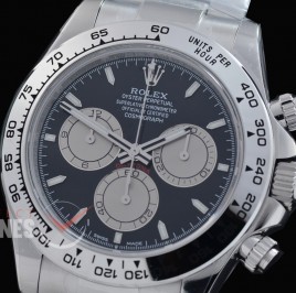 0 0 0 0 0 0 0 RLDS-126509-012 UFO-F 904L Steel Daytona 126506 SS/SS Black Sticks 4131 1-1 Free Sprung Balance Superclone - 72 Hours Power Reserve Movement 