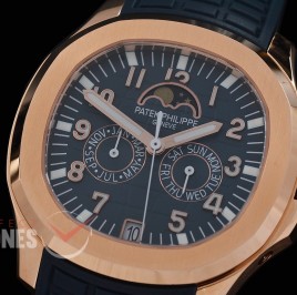 0 0 0 0 0 0 0 0 0 0 PPAQ-5261-011R Aquanaut 5261R Luce Annual Calender RG/RU Black Customized 26-330 Movment 