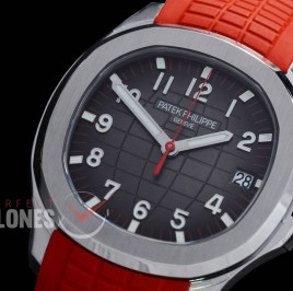0 0 PPAQ-5167-015 DDF Aquanaut 5167 Singapore Special Edition 42mm SS/RU Grey Grey Asian Clone Calibre 324SC