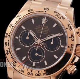 0 0 0 0 0 0 0 RLDFR-126505-016 UFO-F 904L Steel Daytona 126505 RG/RG Havanna Brown Sticks 4131 1-1 Free Sprung Balance Superclone - 72 Hours Power Reserve Movement 