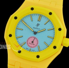 APSW-RP-012 AP / Swatch Royal Pop 3 in 1 Premium Set Turqoise Otg Roz Asian 2813
