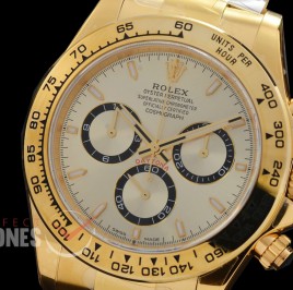 0 0 0 0 0 0 0 RLDF-126508-015 UFO-F 904L Steel Daytona 126508 YG/YG Gold Sticks 4131 1-1 Free Sprung Balance Superclone - 72 Hours Power Reserve Movement 