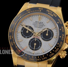 0 0 0 0 0 0 RLDF-126518-110RW QF 904L Steel Daytona 126518LN YG/CER/RU Meteorite Sticks 4131 Superclone - 72 Hours Power Reserve Movement / Extra Weighted