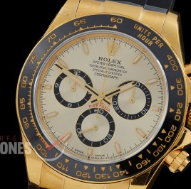0 0 0 0 0 0 RLDF-126518-105RW QF 904L Steel Daytona 126518LN YG/CER/RU Gold Sticks 4131 Superclone - 72 Hours Power Reserve Movement / Extra Weighted