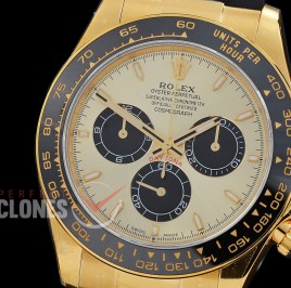 0 0 0 0 0 0 RLDF-126518-106RW QF 904L Steel Daytona 126518LN YG/CER/RU Gold Sticks 4131 Superclone - 72 Hours Power Reserve Movement / Extra Weighted