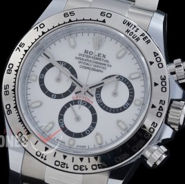 0 0 0 0 0 0 RLDS-126509-071W BTF 904L Steel Daytona 126509 SS/SS White Sticks 4131 Superclone - 72 Hours Power Reserve Movement / Extra Weighted 222g