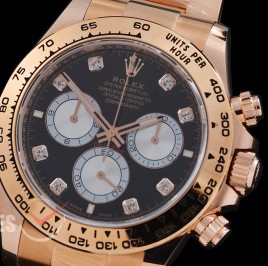 0 0 0 0 0 0 RLDFR-126505-082W BTF 904L Steel Daytona 126505 RG/RG Black Diamonds 4131 Superclone - 72 Hours Power Reserve Movement / Extra Weighted 222g