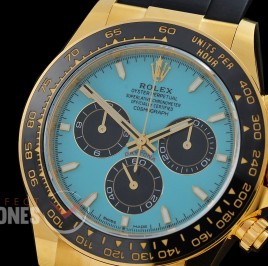 0 0 0 0 0 0 RLDF-126518-079RW BTF 904L Steel Daytona 126518 YG/RU Tiffany Blue Sticks 4131 Superclone - 72 Hours Power Reserve Movement / Extra Weighted 162g