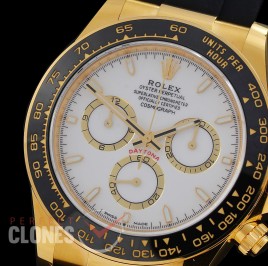 0 0 0 0 0 0 RLDF-126518-071RW BTF 904L Steel Daytona 126518 YG/RU White Sticks 4131 Superclone - 72 Hours Power Reserve Movement / Extra Weighted 162g