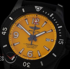 BLSO-46-103 TF Superocean Automatic 46mm DLC/RU Yellow Num/Sticks Asia 2824