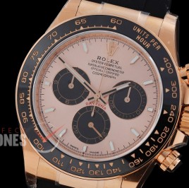 RLDFR-126515-076RW BTF 904L Steel Daytona 126515 RG/RU Rose Gold Sticks 4131 Superclone - 72 Hours Power Reserve Movement / Extra Weighted 162g
