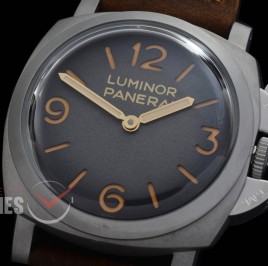 0 0 0 0 0 0 0 0 PN1628Q01 HWF Pam 1628 Q Series Luminor 1950 3 Days SS/LE Black P-3000 Superclone
